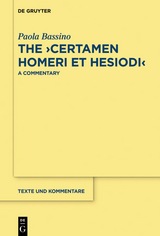 The >Certamen Homeri et Hesiodi< -  Paola Bassino