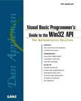 Dan Appleman's Visual Basic Programmer's Guide to the Win32 API - Appleman, Dan