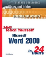 Sams Teach Yourself Microsoft Word 2000 in 24 Hours - Steele, Heidi