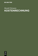 Kostenrechnung - Harald Ehrmann