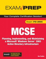 MCSE 70-294 Exam Prep - Poulton, Don