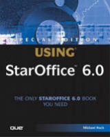 Special Edition Using StarOffice 6.0 - Koch, Michael