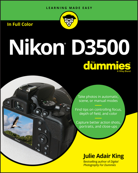 Nikon D3500 For Dummies -  Julie Adair King