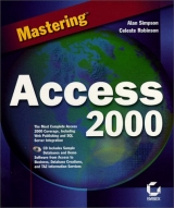 Mastering Access 2000 - Robinson, Celeste