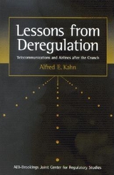 Lessons from Deregulation -  Alfred E. Kahn