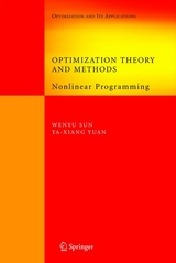 Optimization Theory and Methods - Wenyu Sun, Ya-xiang Yuan