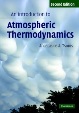 An Introduction to Atmospheric Thermodynamics - Tsonis, Anastasios