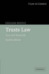 Trusts Law - Moffat, Graham