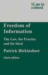 Freedom of Information - Birkinshaw, Patrick