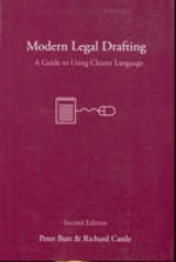 Modern Legal Drafting - Butt, Peter; Castle, Richard