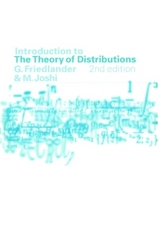 Introduction to the Theory of Distributions - Friedlander, F. G.; Joshi, M.