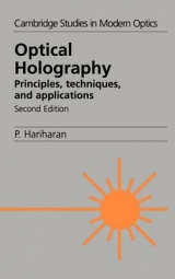 Optical Holography - Hariharan, P.