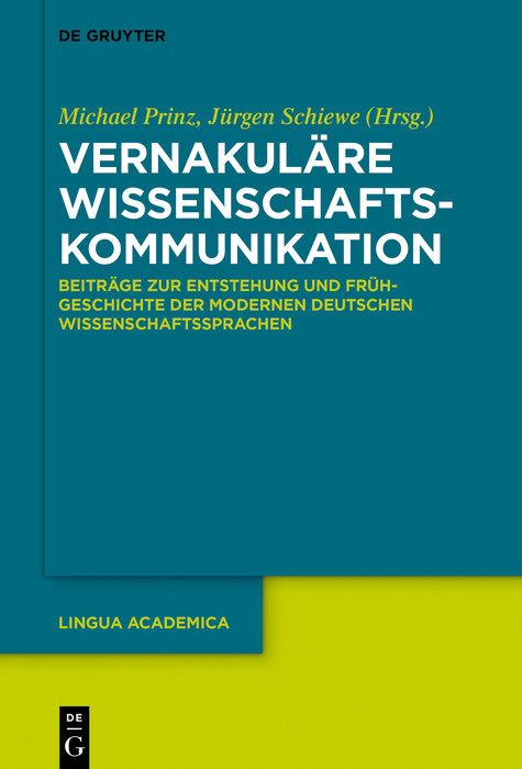 Vernakuläre Wissenschaftskommunikation - 