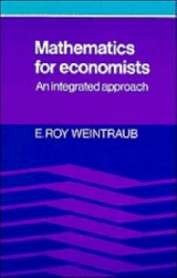 Mathematics for Economists - Weintraub, E. Roy