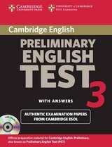 Cambridge Preliminary English Test 3 Self-study Pack - Cambridge ESOL