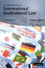 An Introduction to International Institutional Law - Klabbers, Jan