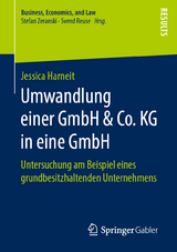 Umwandlung einer GmbH & Co. KG in eine GmbH - Jessica Harneit