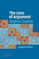 The Uses of Argument - Toulmin, Stephen E.