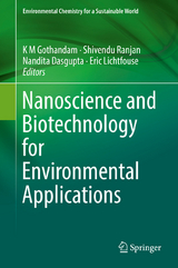 Nanoscience and Biotechnology for Environmental Applications - 