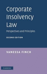 Corporate Insolvency Law - Finch, Vanessa