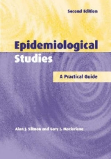 Epidemiological Studies - Silman, Alan J.; Macfarlane, Gary J.