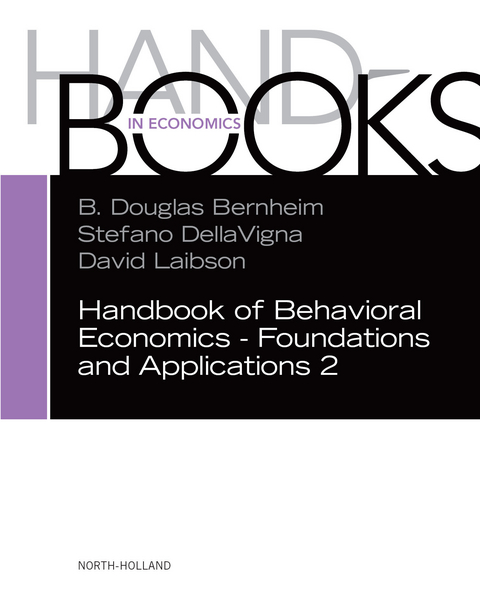 Handbook of Behavioral Economics - Foundations and Applications 2 - 