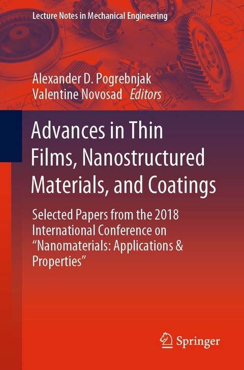 Advances in Thin Films, Nanostructured Materials, and Coatings - 