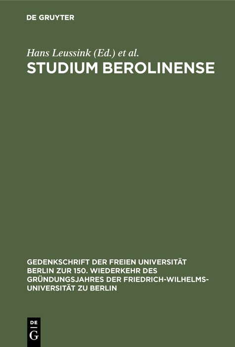 Studium Berolinense - 