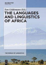 The Languages and Linguistics of Africa - 