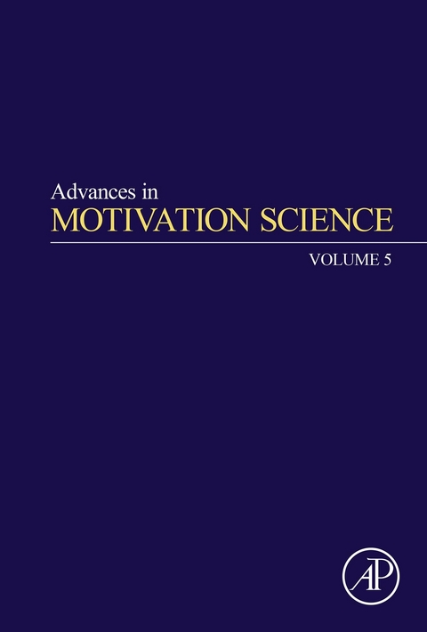 Advances in Motivation Science