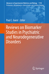 Reviews on Biomarker Studies in Psychiatric and Neurodegenerative Disorders - 