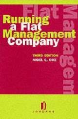 Running a Flat Management Company - Cox, Nigel G.