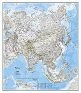 Asia Classic Flat - Maps, National Geographic