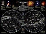 The Heavens Flat - Maps, National Geographic