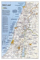 Holy Land Flat - Maps, National Geographic