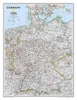 Germany Classic Flat - Maps, National Geographic