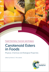 Carotenoid Esters in Foods - 