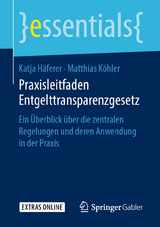 Praxisleitfaden Entgelttransparenzgesetz - Katja Häferer, Matthias Köhler