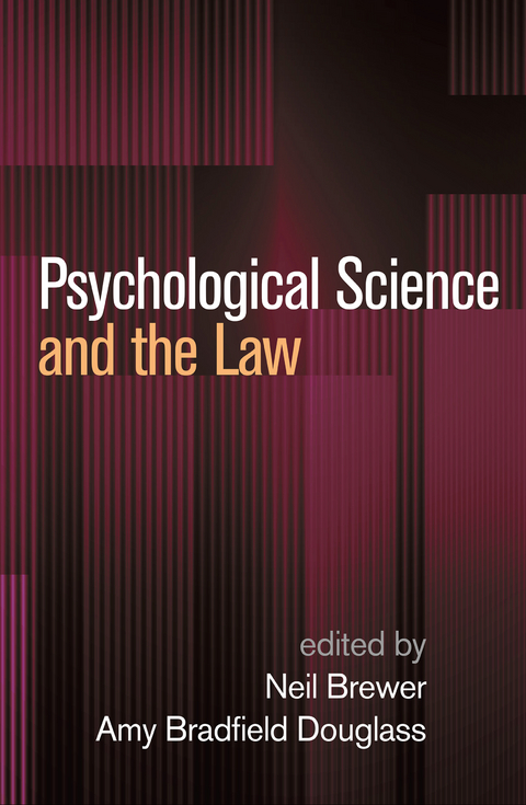 Psychological Science and the Law - 