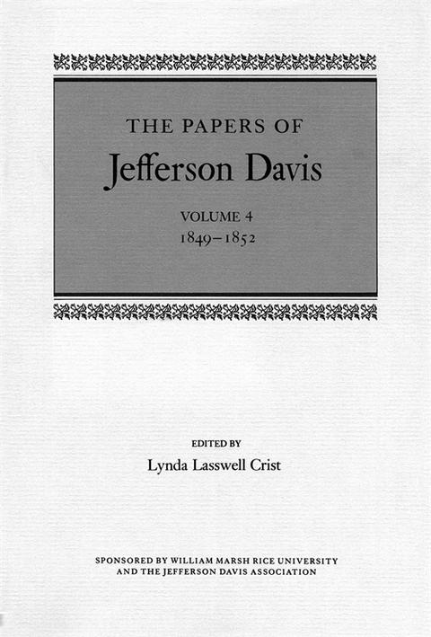 Papers of Jefferson Davis -  Jefferson Davis