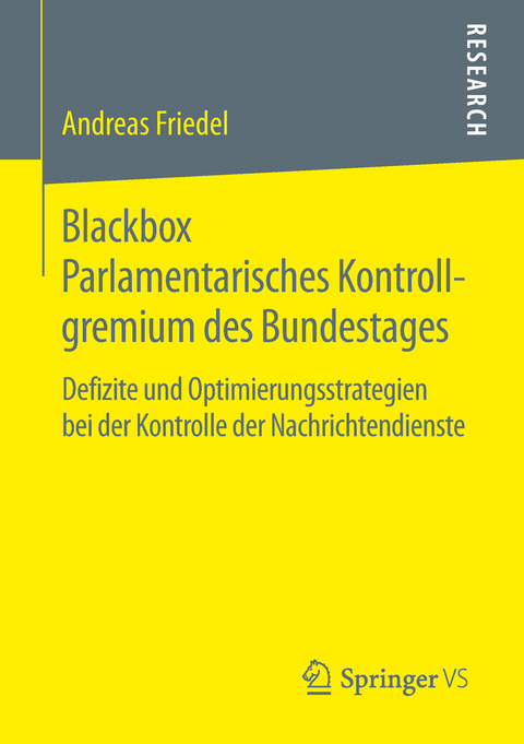 Blackbox Parlamentarisches Kontrollgremium des Bundestages - Andreas Friedel