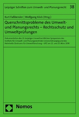 Querschnittsprobleme des Umwelt- und Planungsrechts - Rechtsschutz und Umweltprüfungen - 