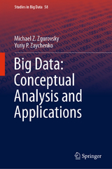 Big Data: Conceptual Analysis and Applications - Michael Z. Zgurovsky, Yuriy P. Zaychenko