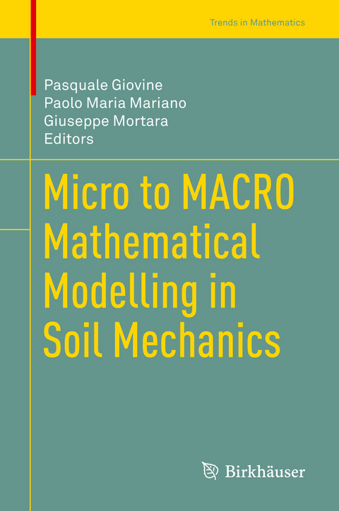 Micro to MACRO Mathematical Modelling in Soil Mechanics - 