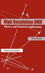 High Resolution NMR - Becker, Edwin D.