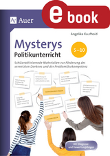 Mysterys Politikunterricht 5-10 - Angelika Kaufhold