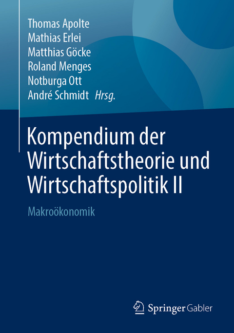 Kompendium der Wirtschaftstheorie und Wirtschaftspolitik II - 