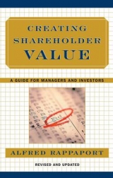 Creating Shareholder Value - Rappaport, Alfred