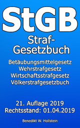 StGB Strafgesetzbuch - Benedikt W. Hollstein