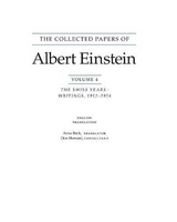 The Collected Papers of Albert Einstein, Volume 4 (English) - Einstein, Albert